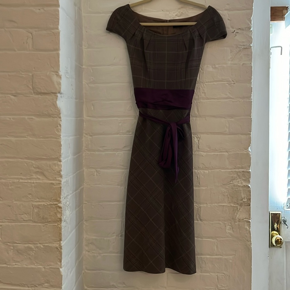 David Meister classic A-line dress
